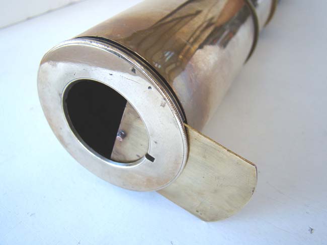 An Antique Mariner's Three-draw Telescope with inset signal flag chart by Dolland, London, circa 1850 — image 5